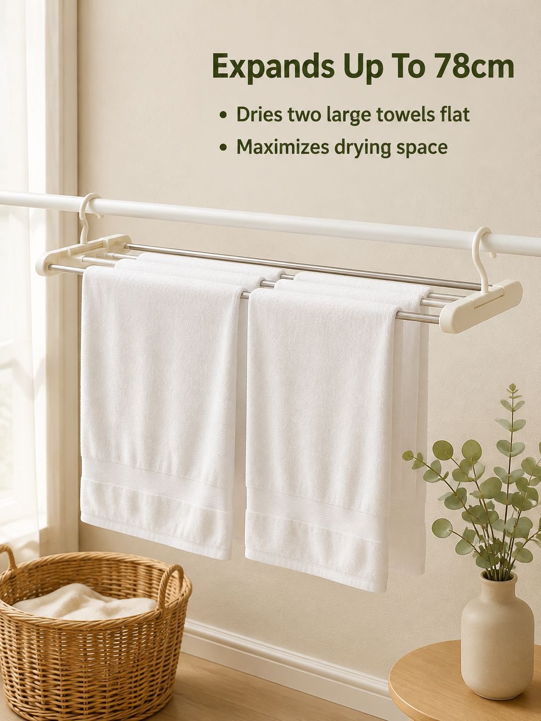 Stainless Steel Adjustable Multifunctional Drying Rack