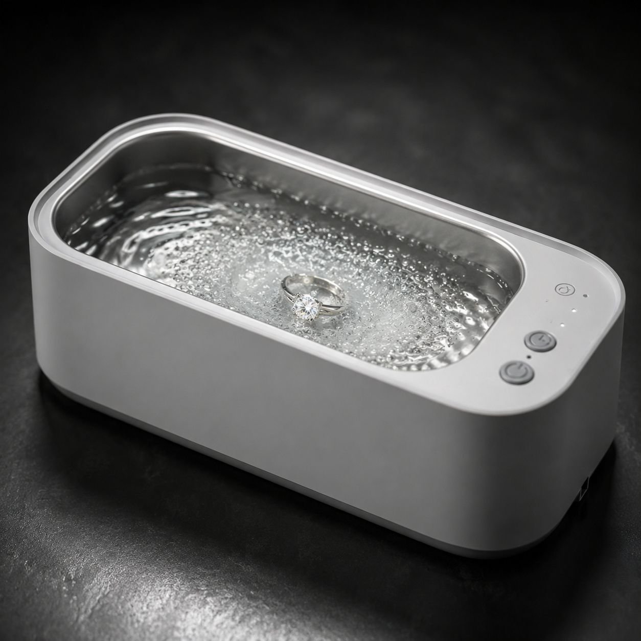 Safe ultrasonic cleaning machine for delicate items