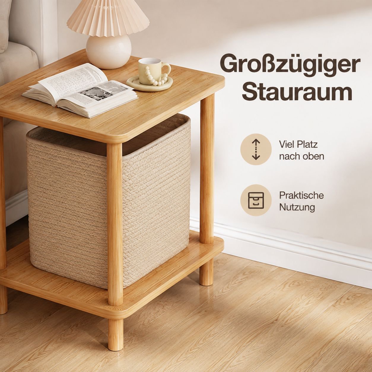 Kleiner Tisch/Sitztisch/beweglicher Nachttisch/Nachttisch
