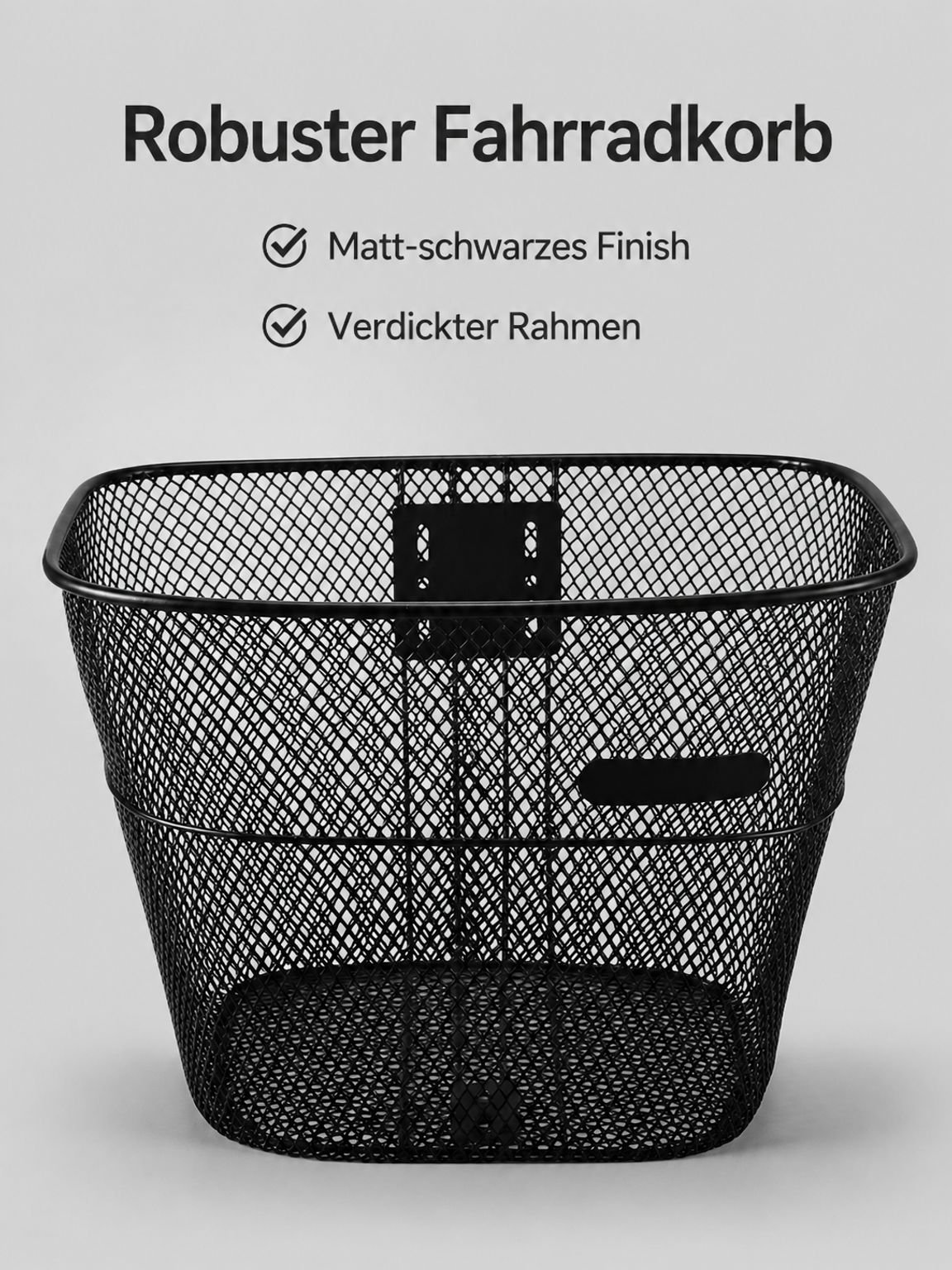 Universeller Metall-Fahrradkorb für 20/22/24/26 Zoll Fahrräder