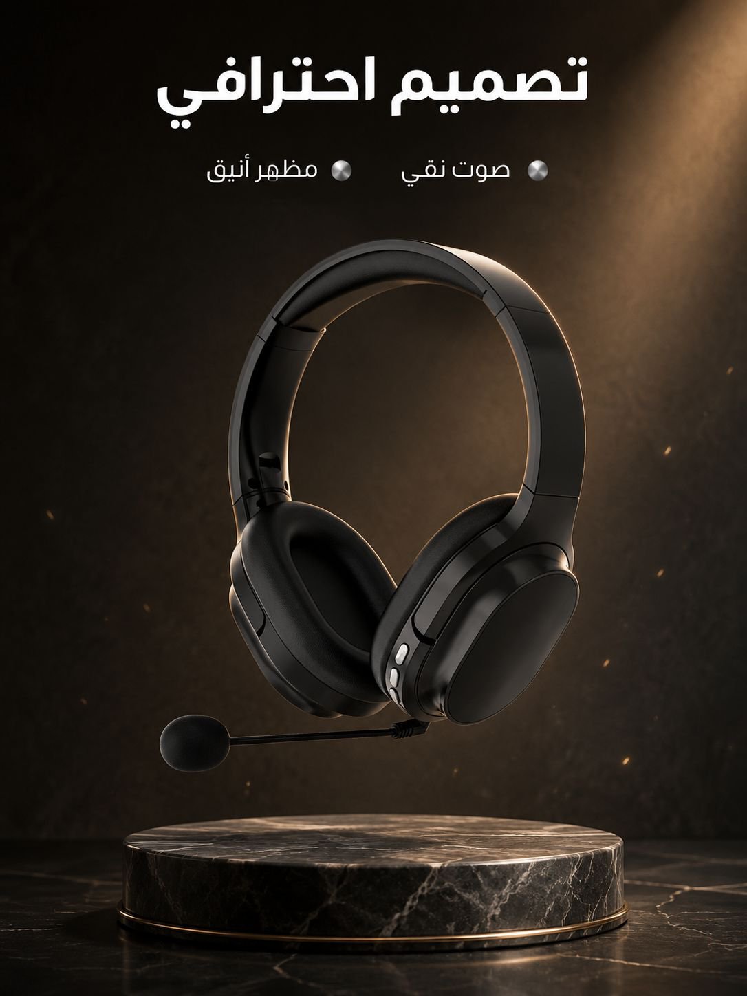سماعة رأس بلوتوث متعددة الوظائف 4 في 1 
