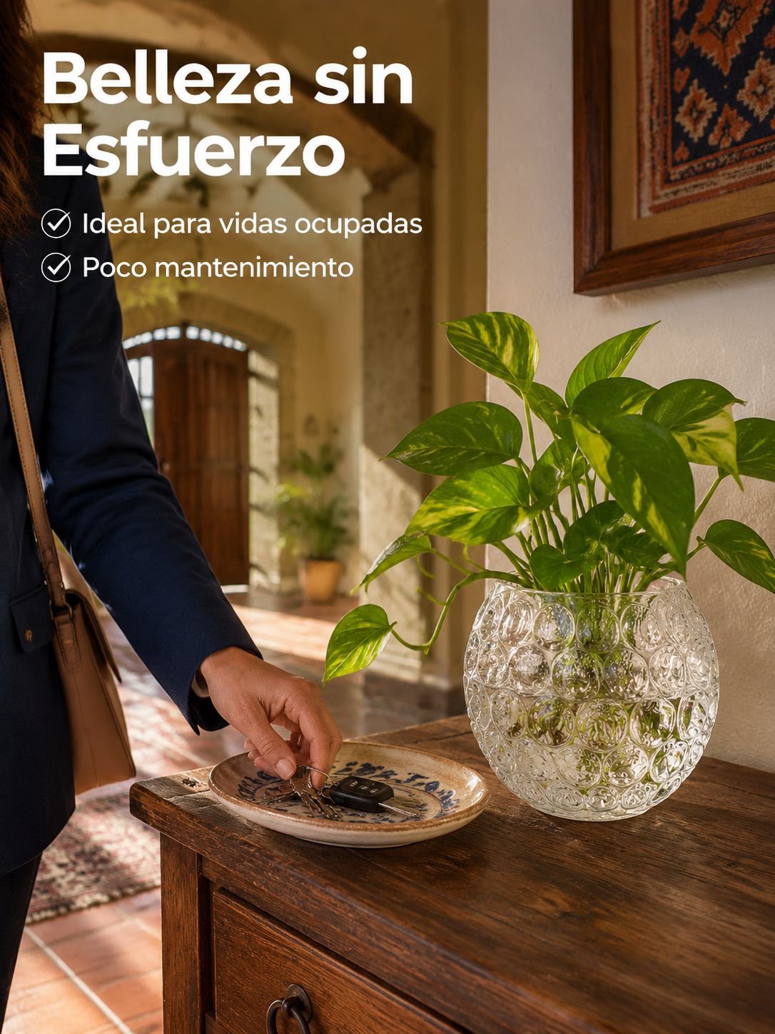 Botellas de agua diseñadas para cultivos domésticos de plantas