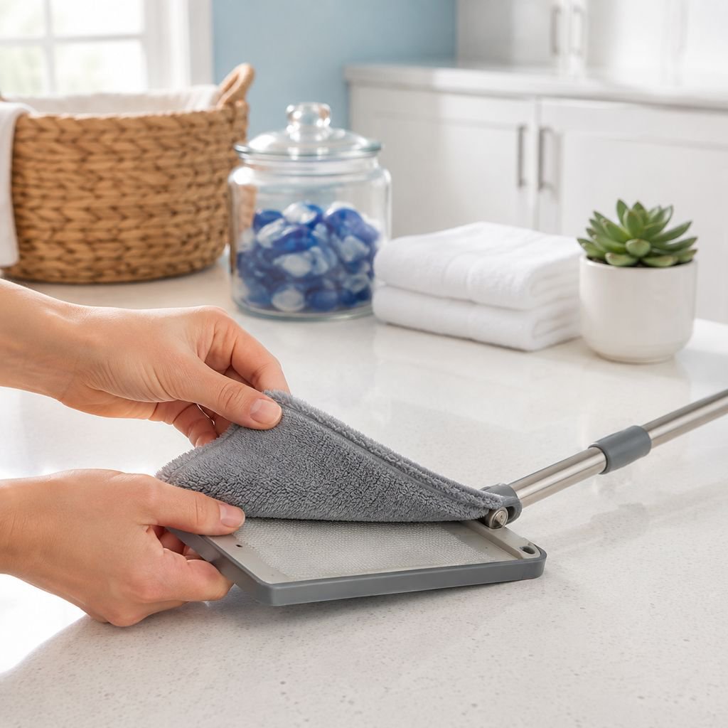 Mopa multiusos con palo ergonómico