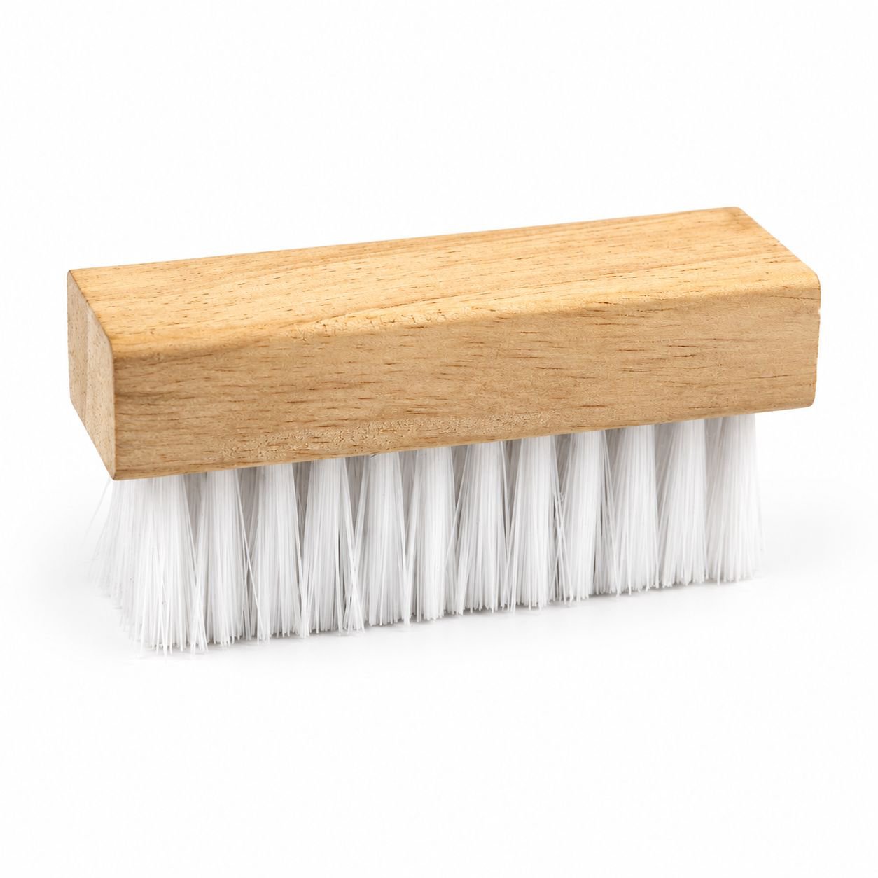 Multi-purpose Natural Wood Shoe Brush Custom Logo Laundry Cleaning Tool