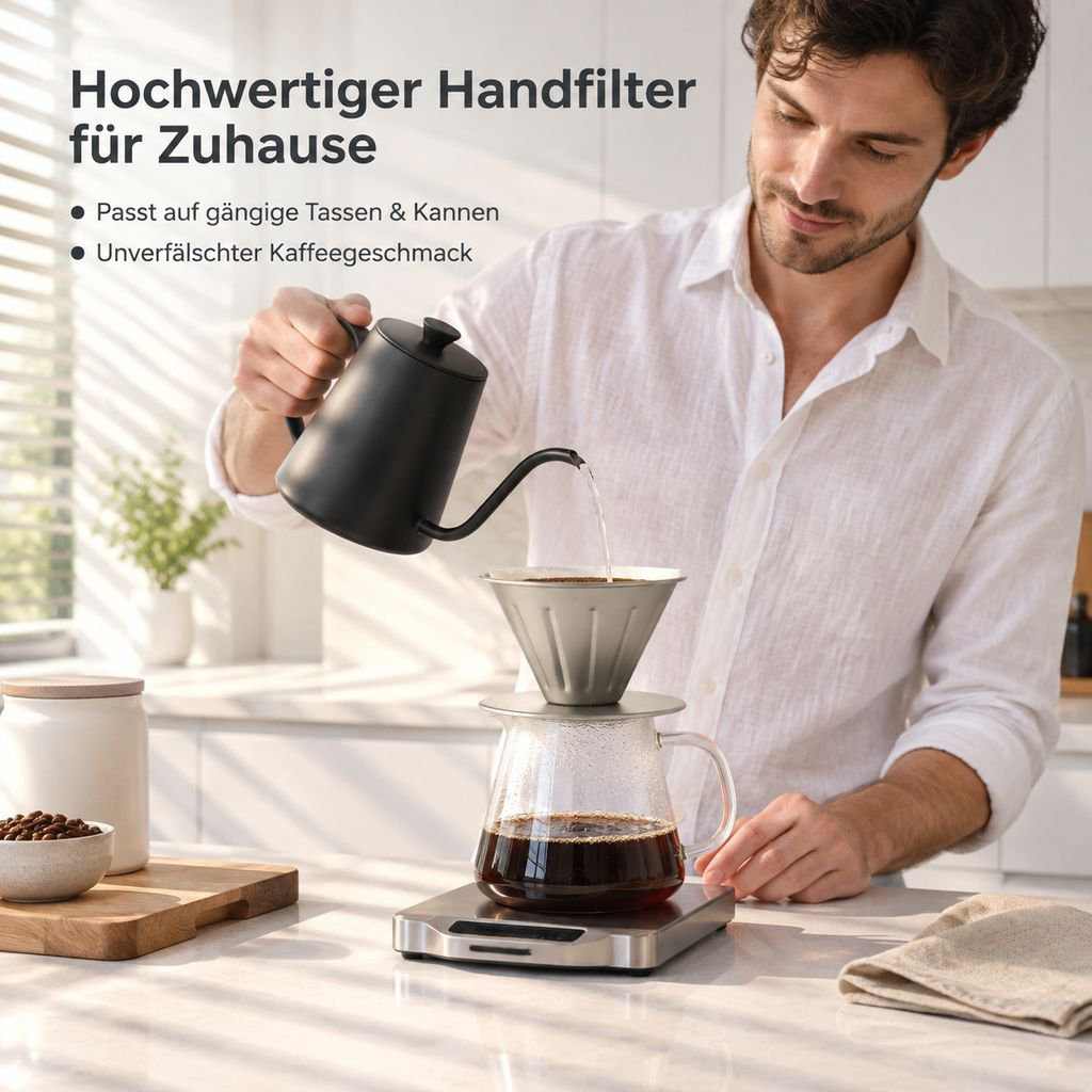 Wiederverwendbarer Kaffeefilter