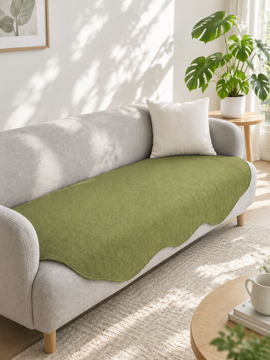 Sofaschutz mit langlebigem und pflegeleichtem Stoff
