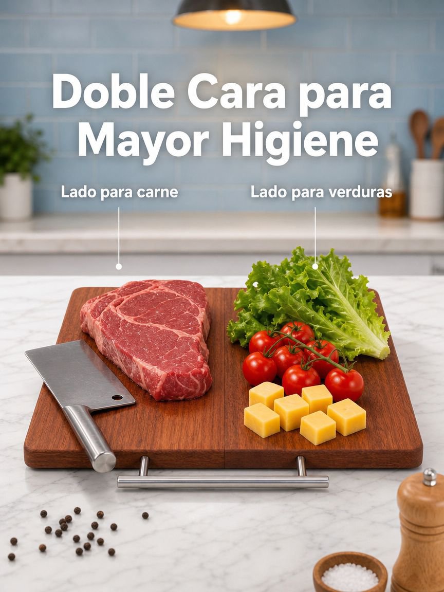 Tabla de cortar multiusos de doble cara