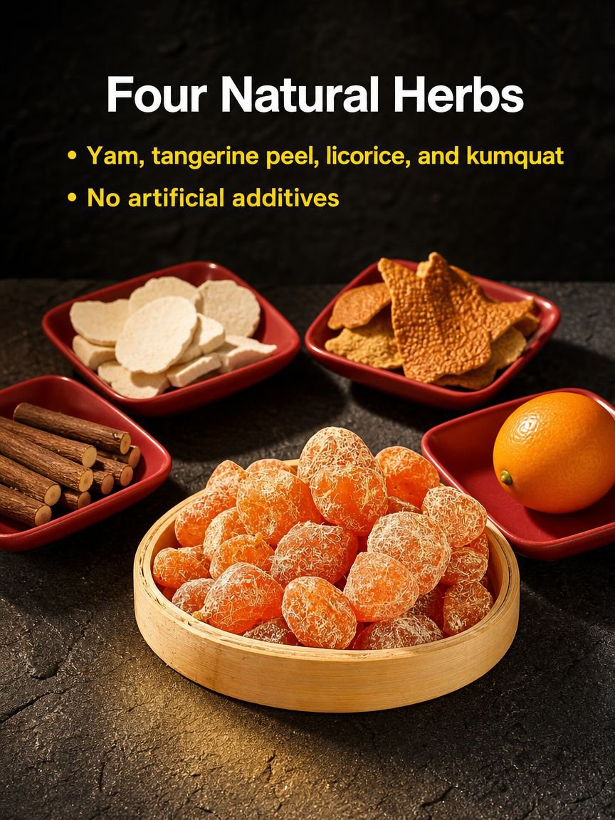 Healthy Licorice and Kumquat Slices Mix