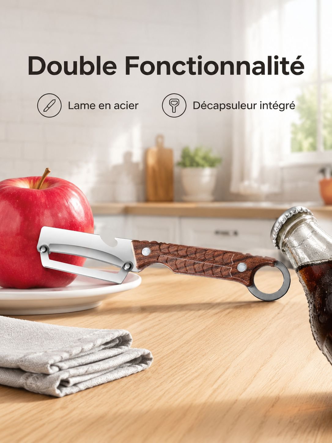 Éplucheur de cuisine polyvalent