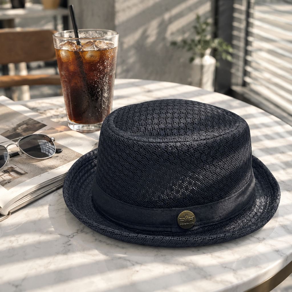 봄/여름용 남성용 영국식 접이식 모자