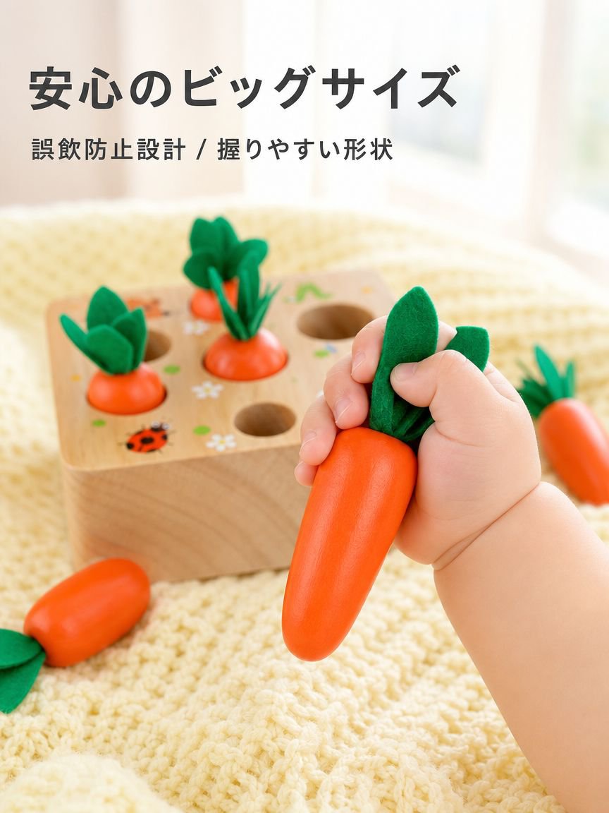 ニンジンパズルおもちゃ