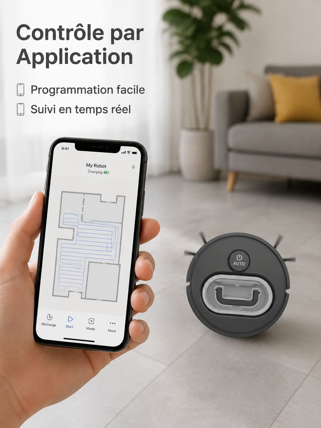 Aspirateur Robot Intelligent