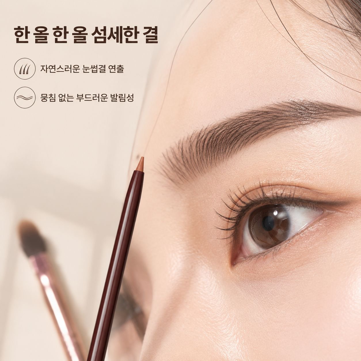 방수 및 번짐 방지 아이브로우 펜슬