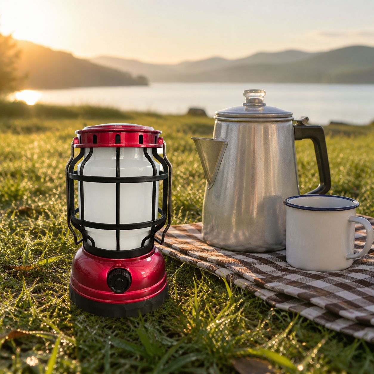 Durable Weatherproof Camping Flashlight