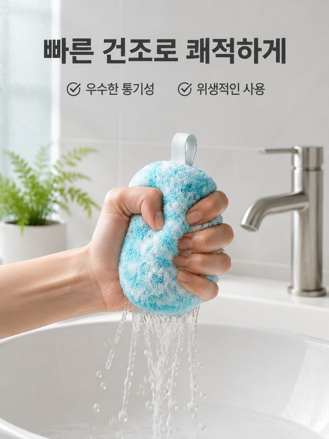 욕실 매직 스폰지 클리너