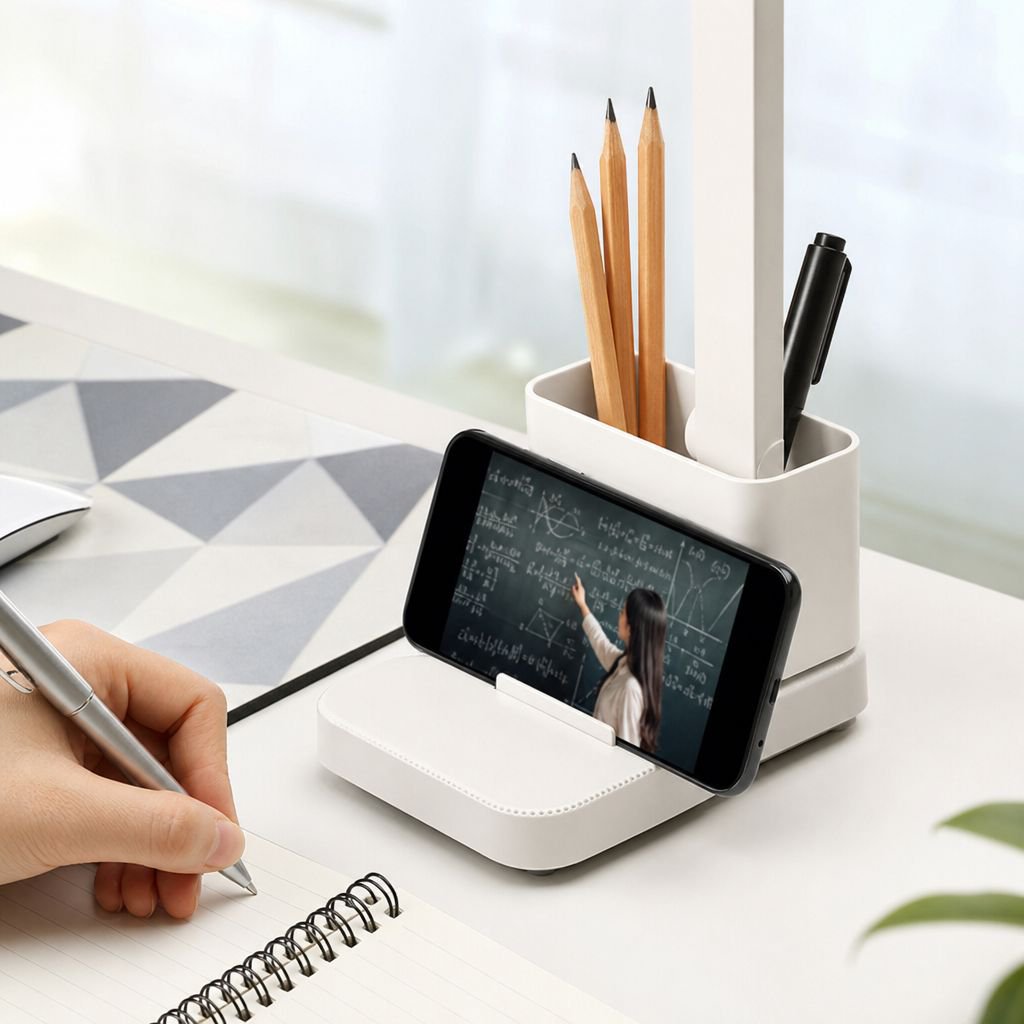 Lámpara LED plegable portátil para cabecera, especial para estudiantes