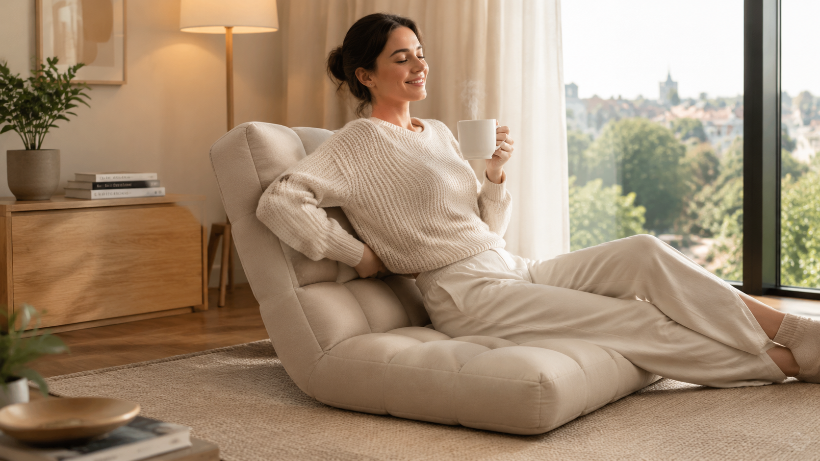 Fauteuil japonais paresseux