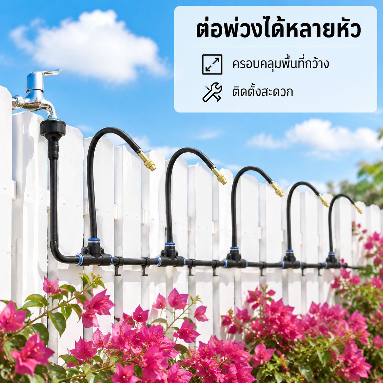 เครื่องพ่นน้ำอัตโนมัติอเนกประสงค์