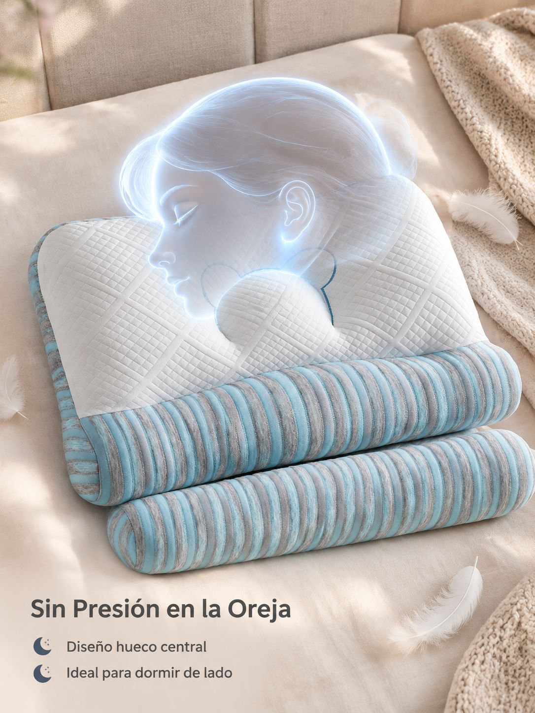 Almohada de soporte para el cuello