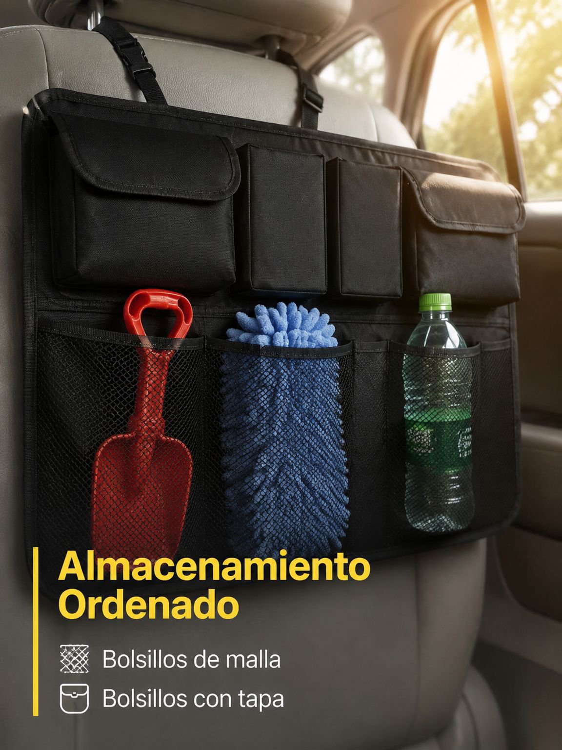 Bolsa de almacenamiento plegable para coche