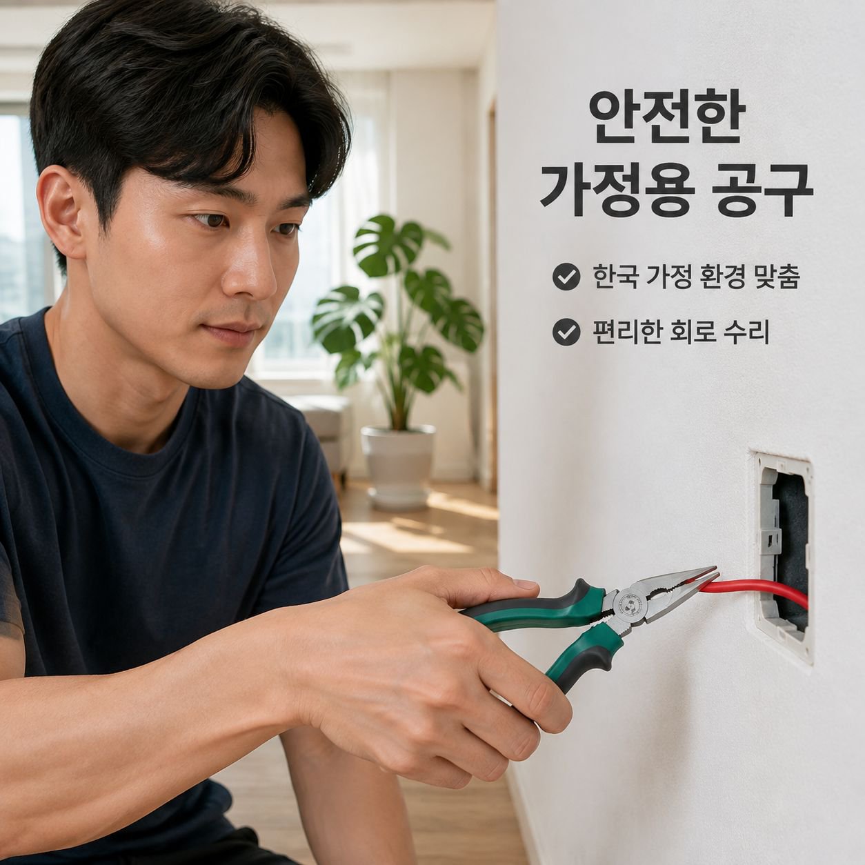 미국식 롱노즈 콤비네이션 플라이어