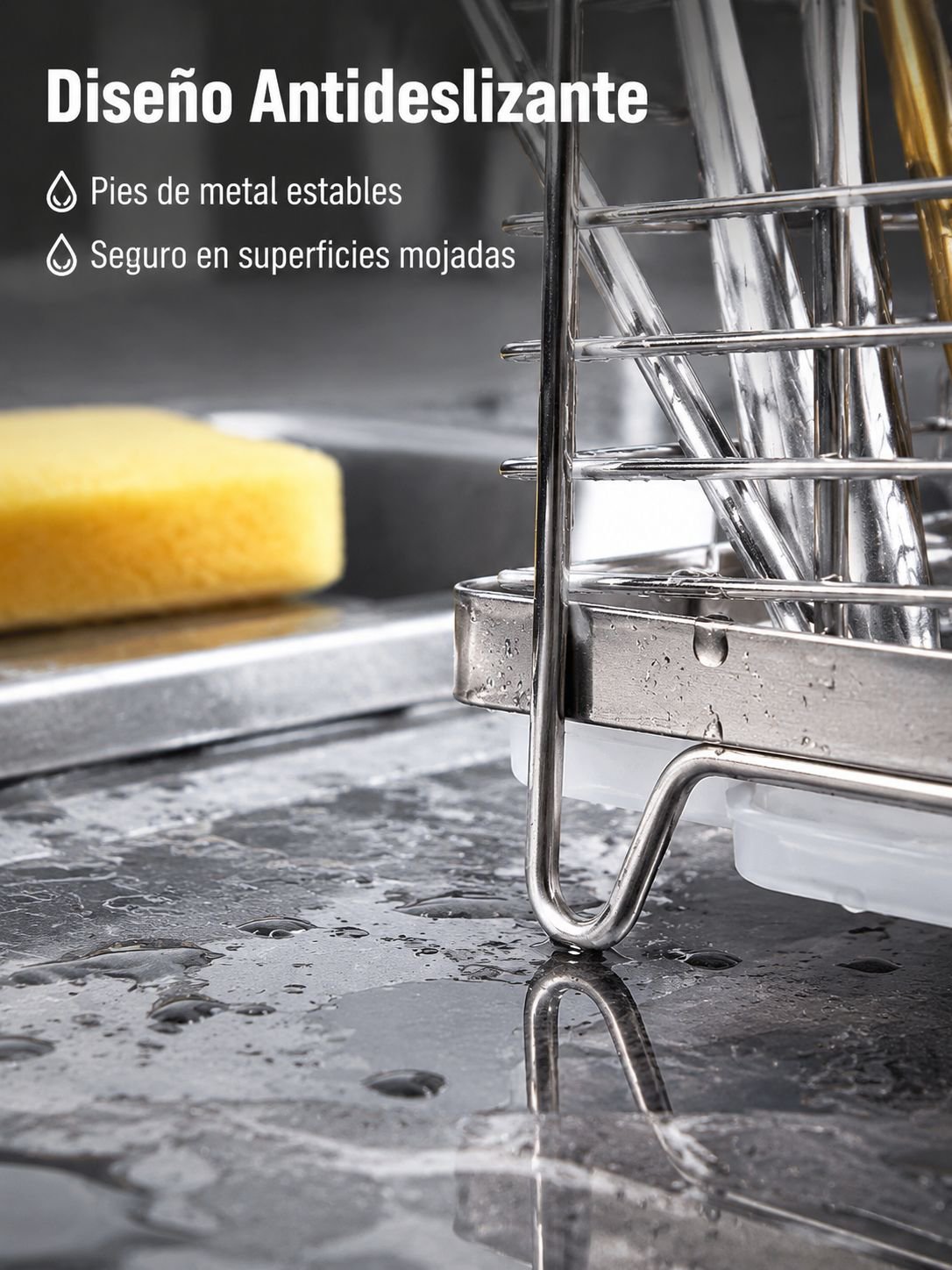 Accesorio de cocina porta palillos para encimera