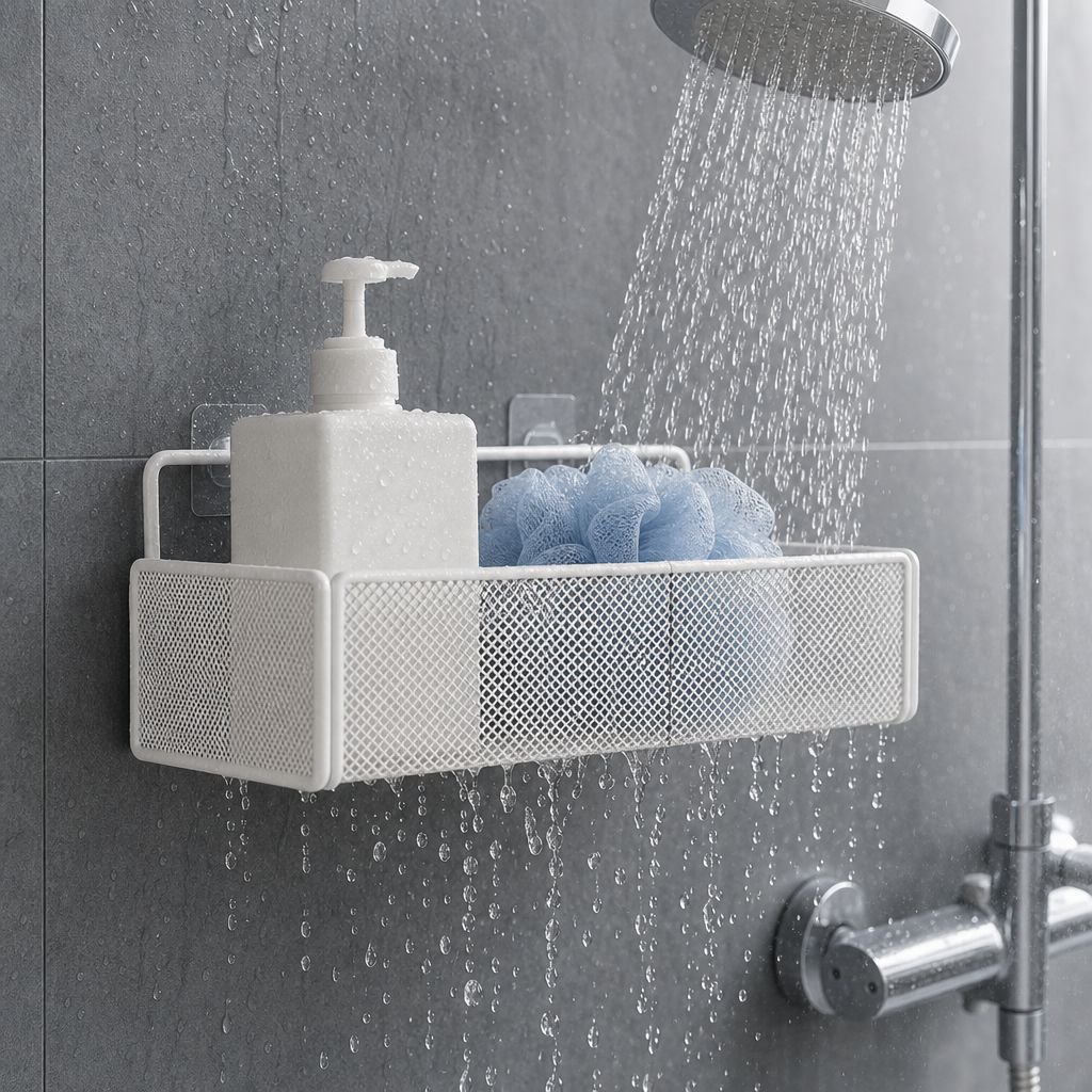 多機能バスルーム壁掛けラック、トイレ収納アーティファクト