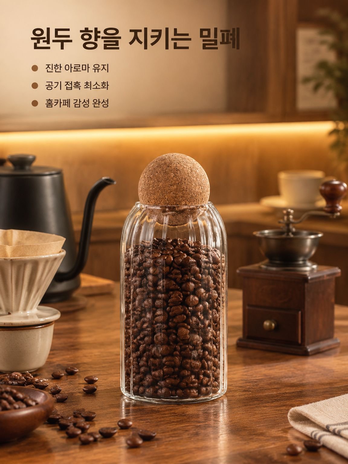 유리 저장 용기
