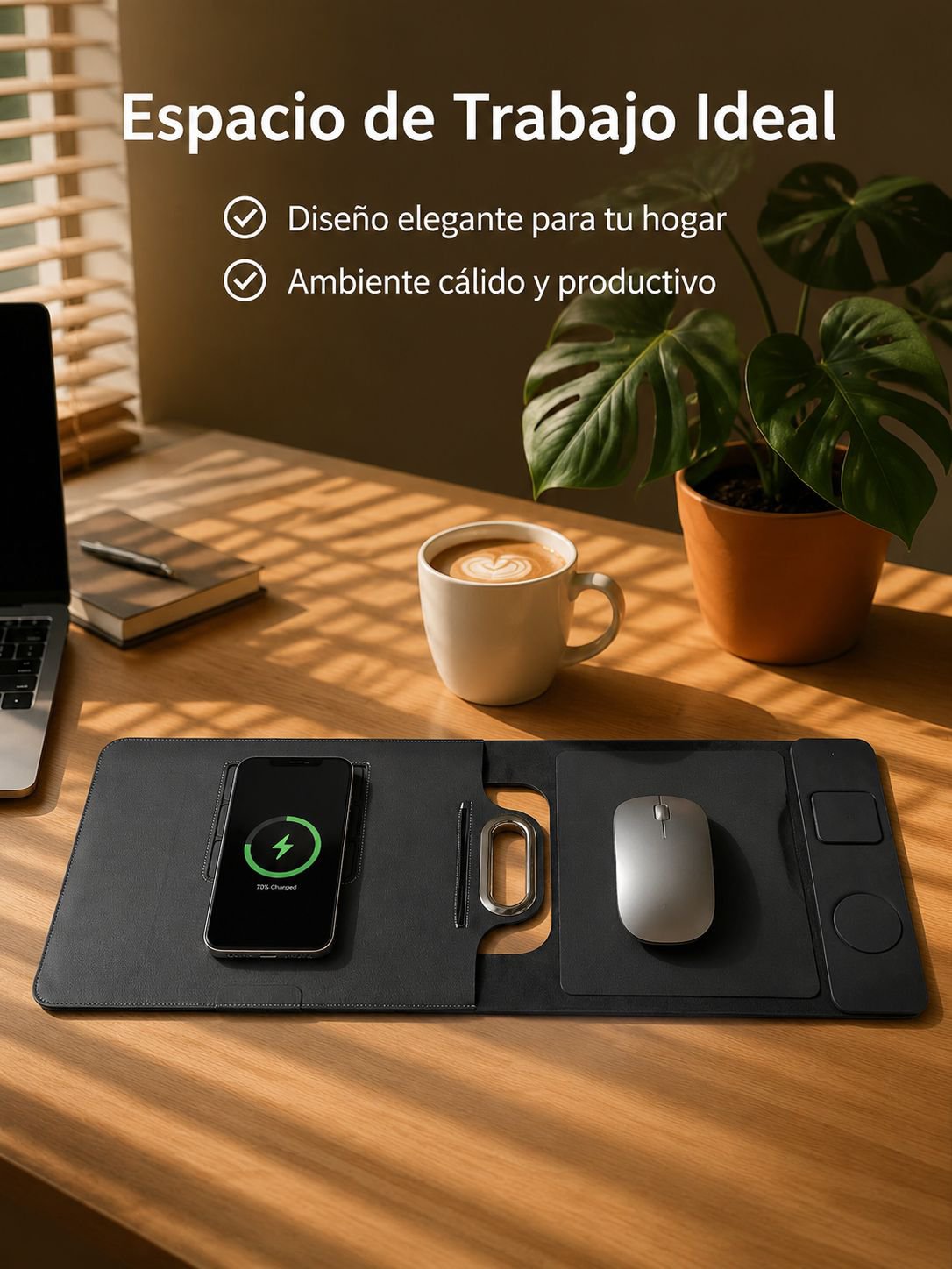 Cargador inalámbrico magnético para teléfono inteligente