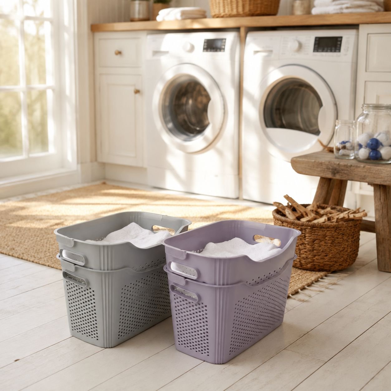Multi-functional Storage Basket Organizer
