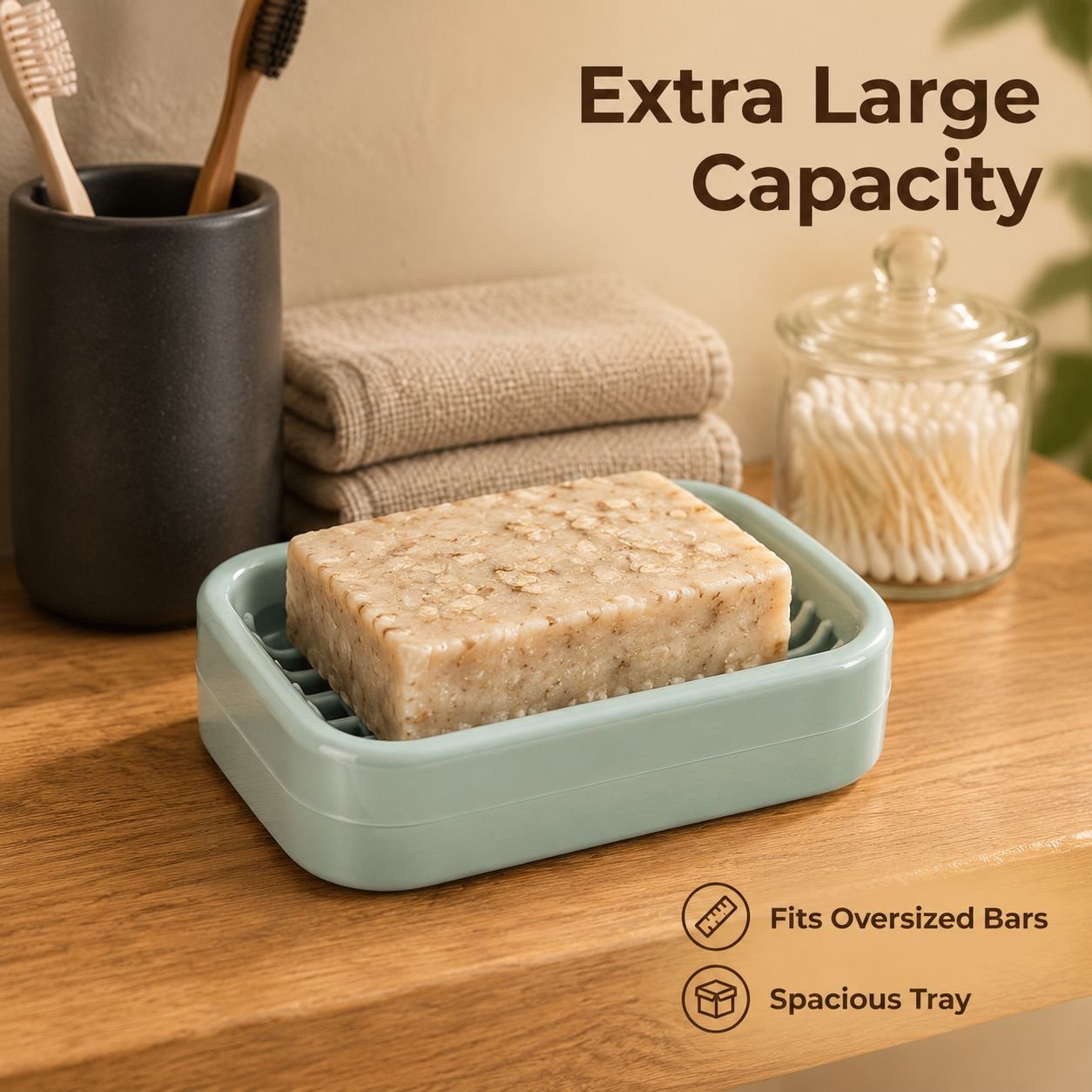 Luxury double-layer premium laundry soap draining box