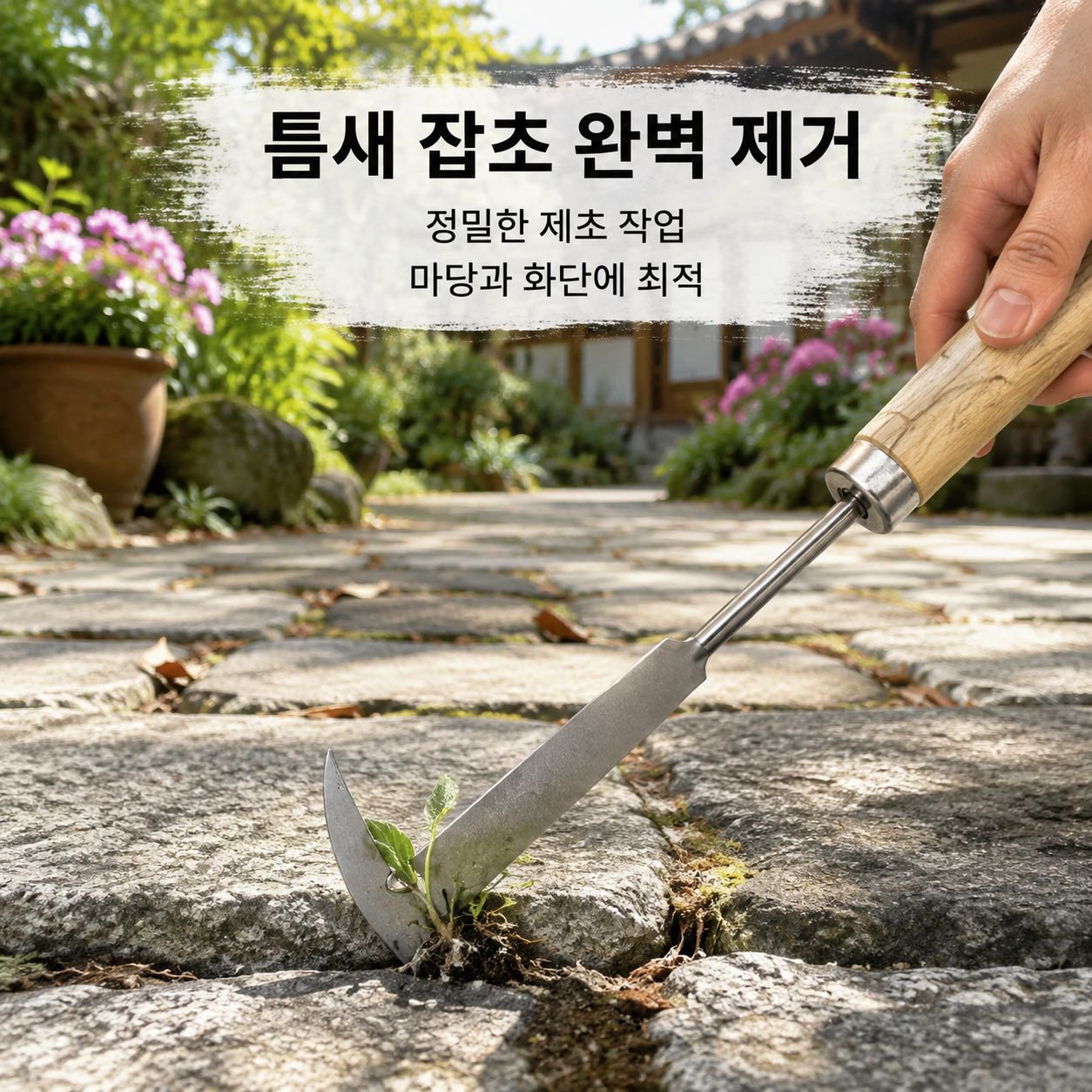 수동 스테인리스 스틸 제초 칼