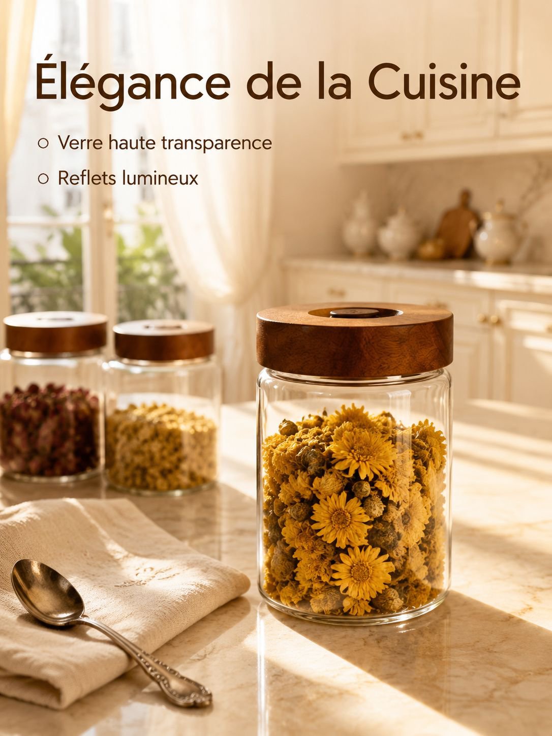 Pot hermétique pour peau de mandarine