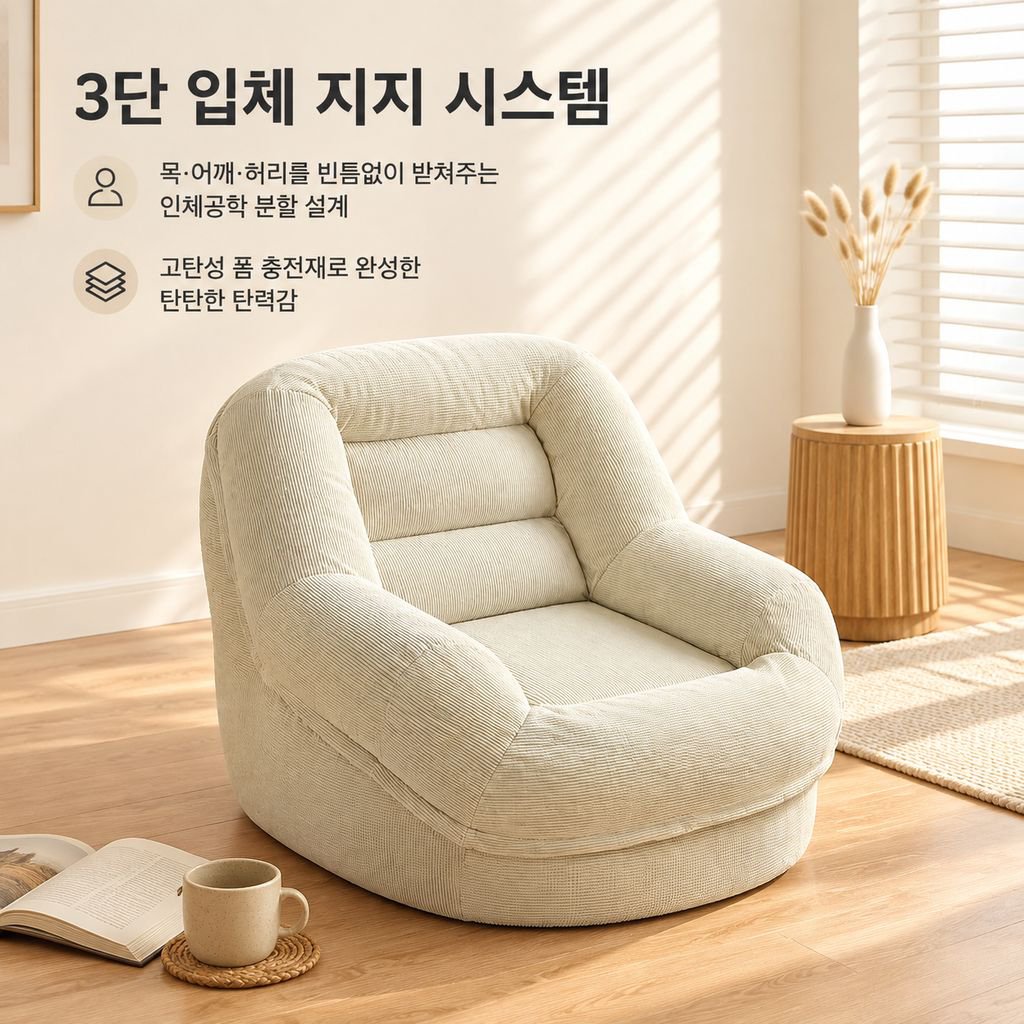 프렌치 1인용 라운지 체어 거실 침실 베란다 다다미 릴렉스 안락소파