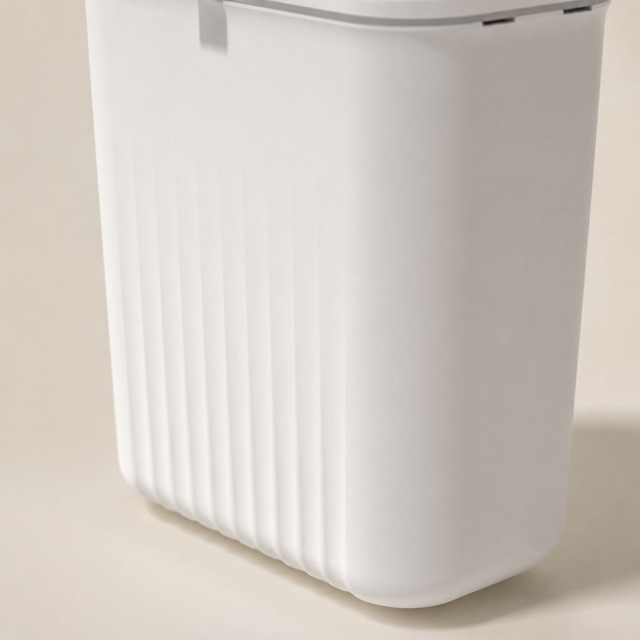 Durable wall-mounted trash can for home and office