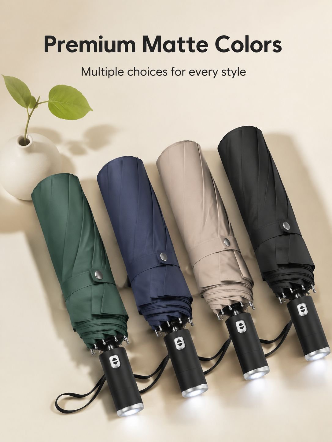 Umbrella designed for rain and sun protection