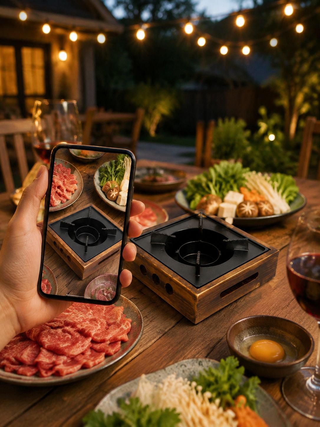 JS sukiyaki pot ideal for home and restaurant use