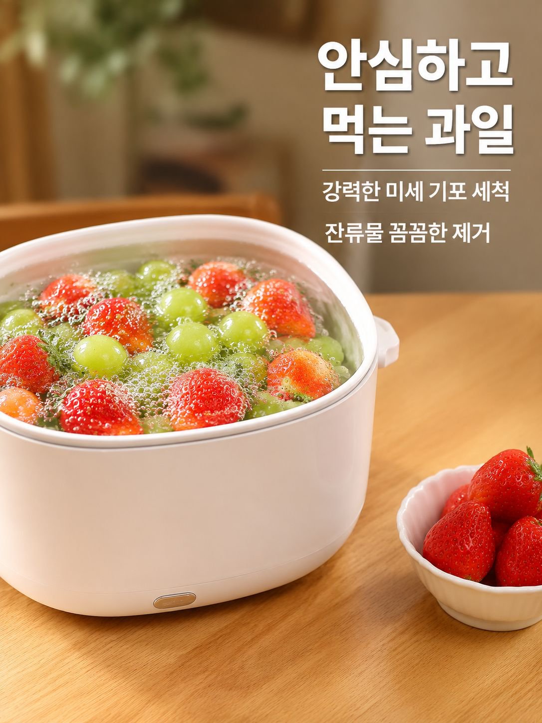 다기능 가정용 과일야채 세척기