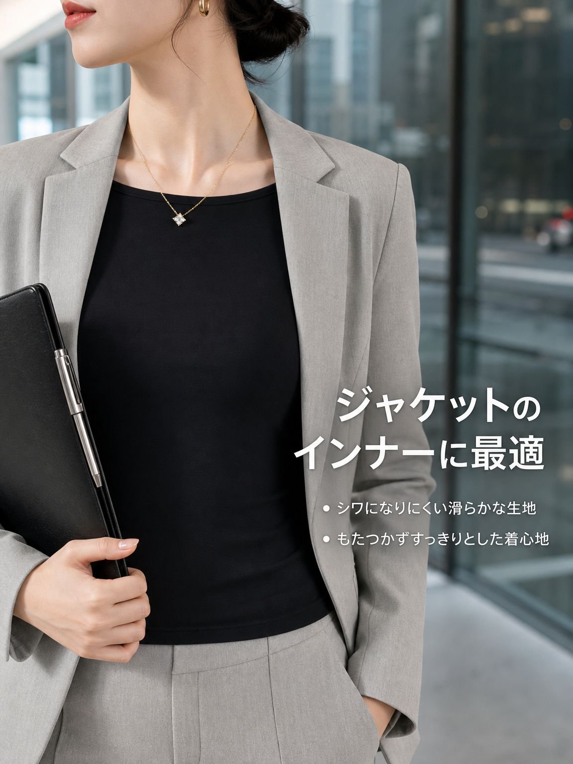 カジュアルな着こなし例