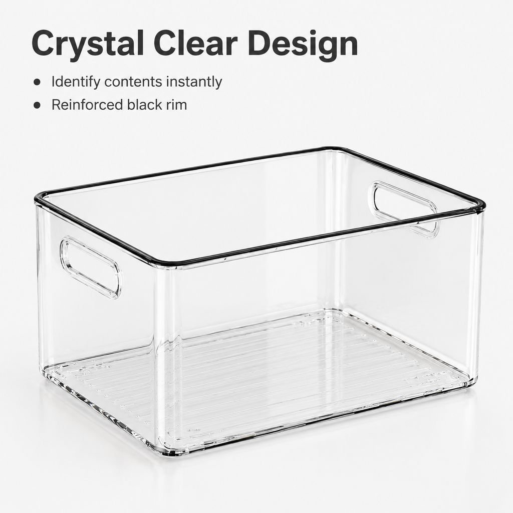 Household Rectangular Organizer Box