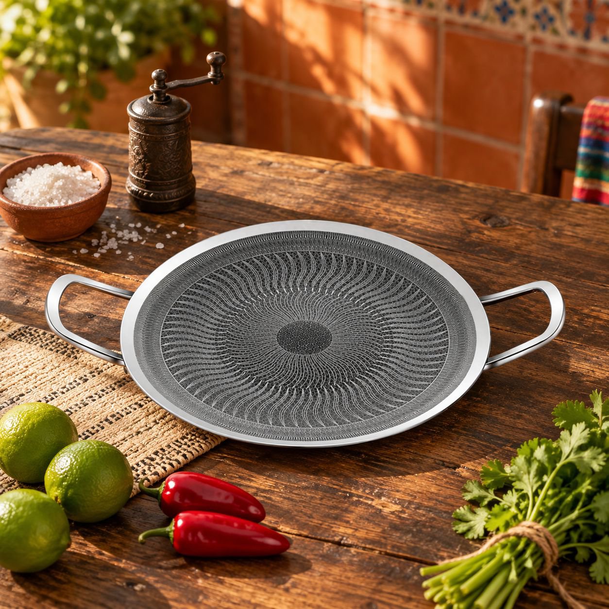 Sartén universal para cocina de inducción
