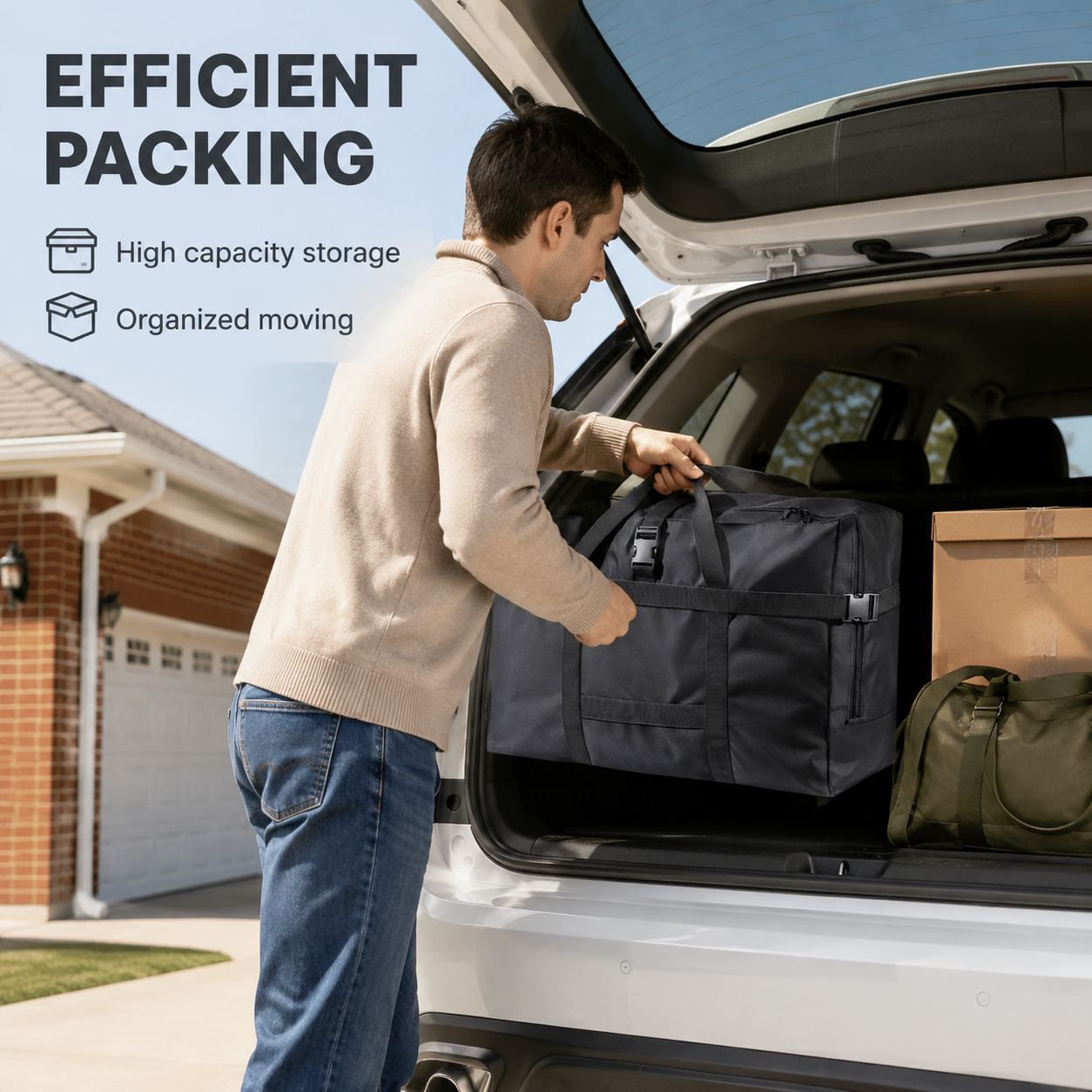 Oxford Cloth Moving Storage Bag