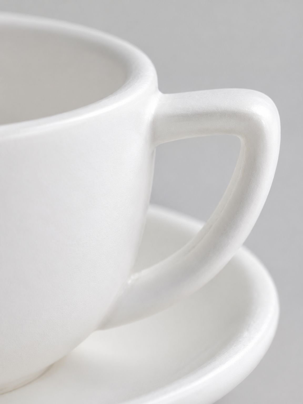 Matte ceramic coffee cup set