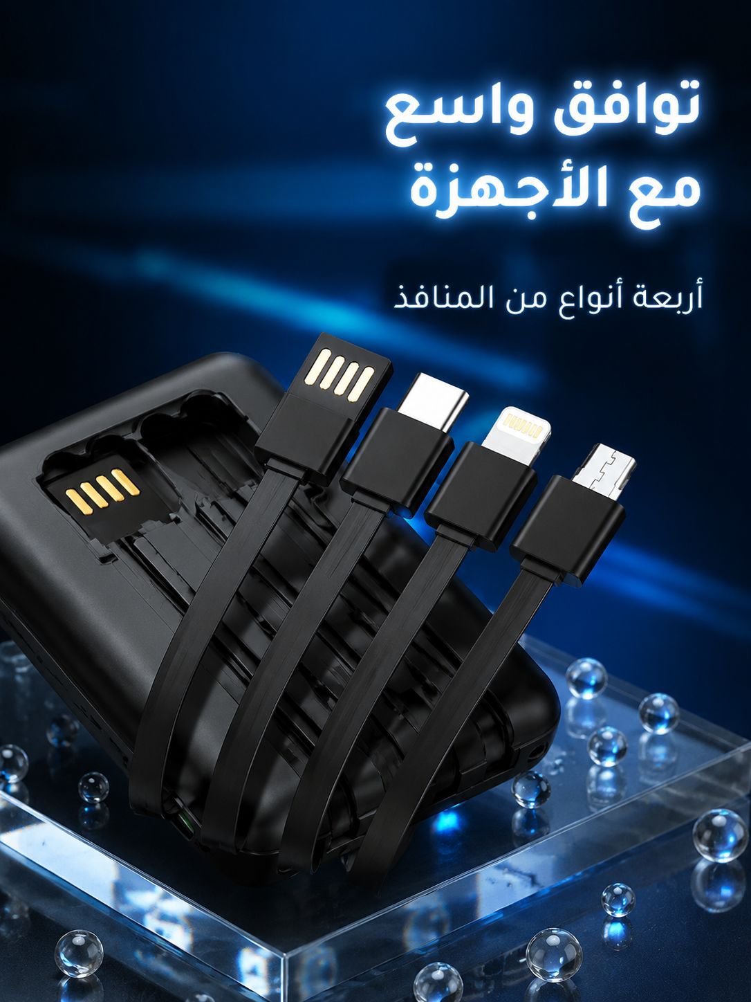 باور بانك متعدد الاستخدامات للأجهزة الذكية