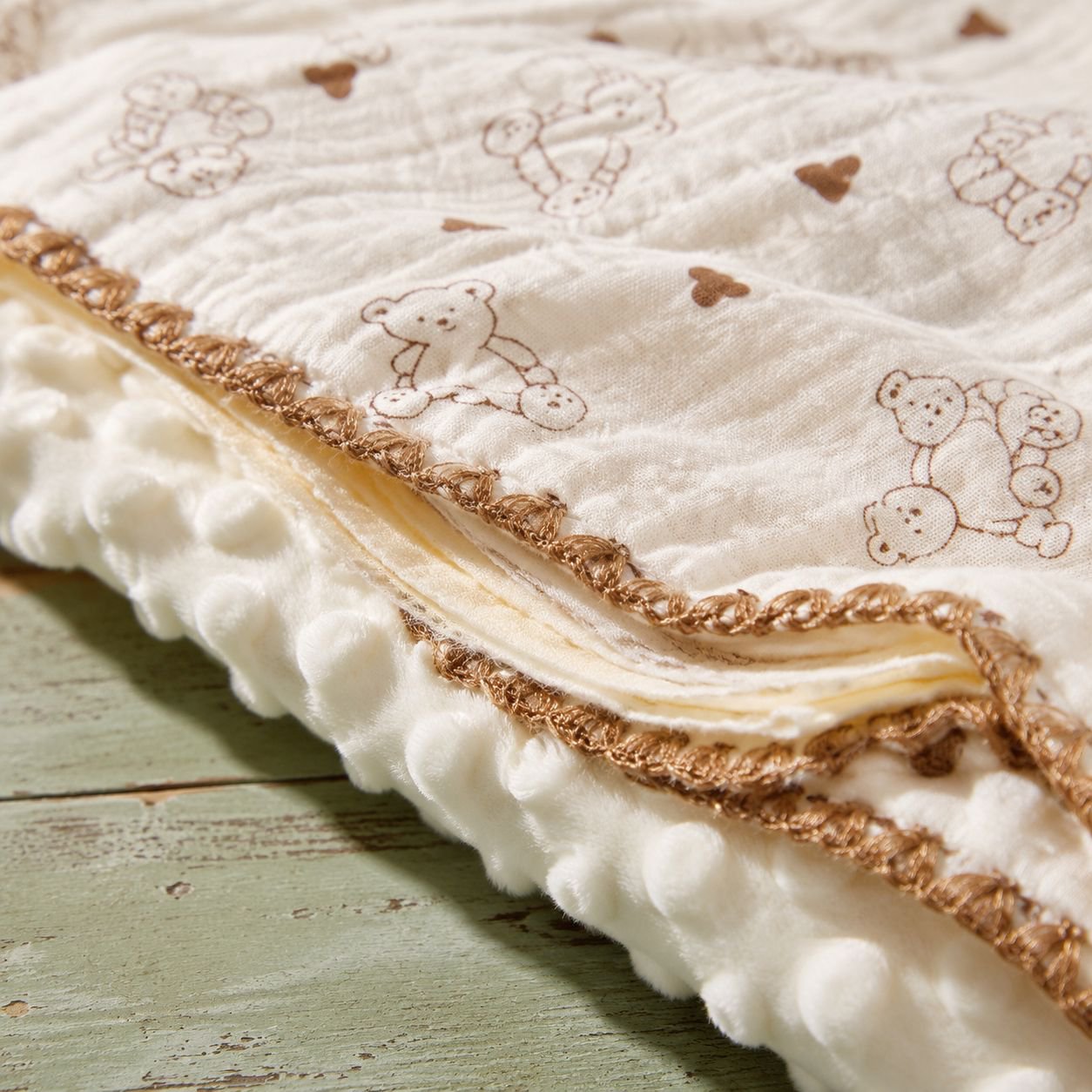 Baby Soft Gauze Blanket Absorbent Napping Blanket