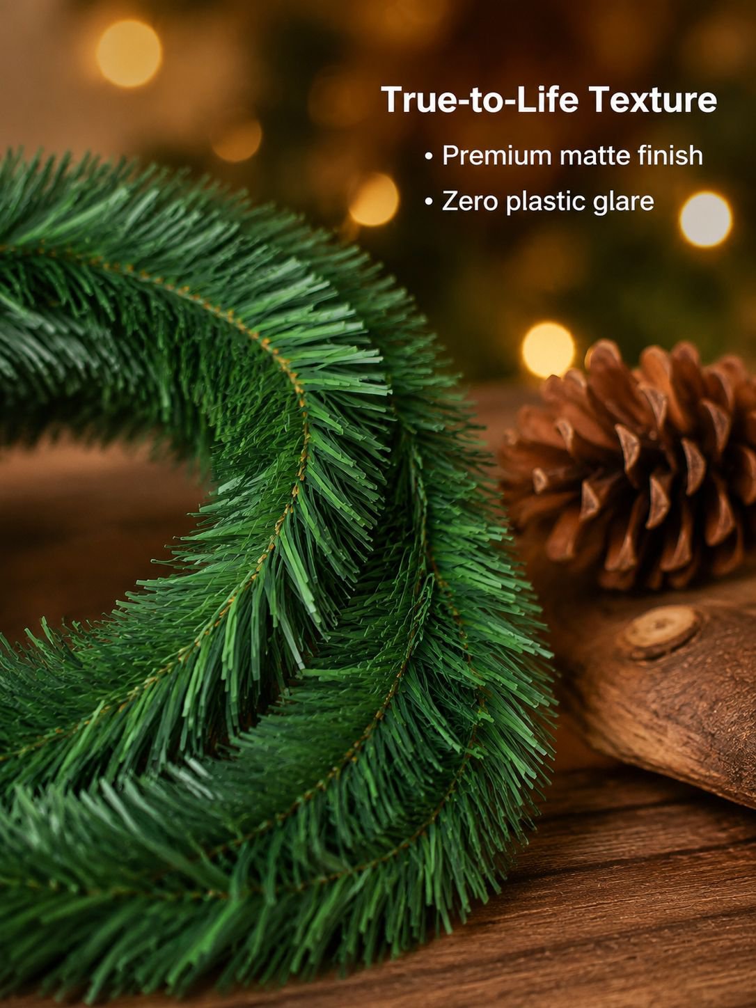 Christmas rattan decorations