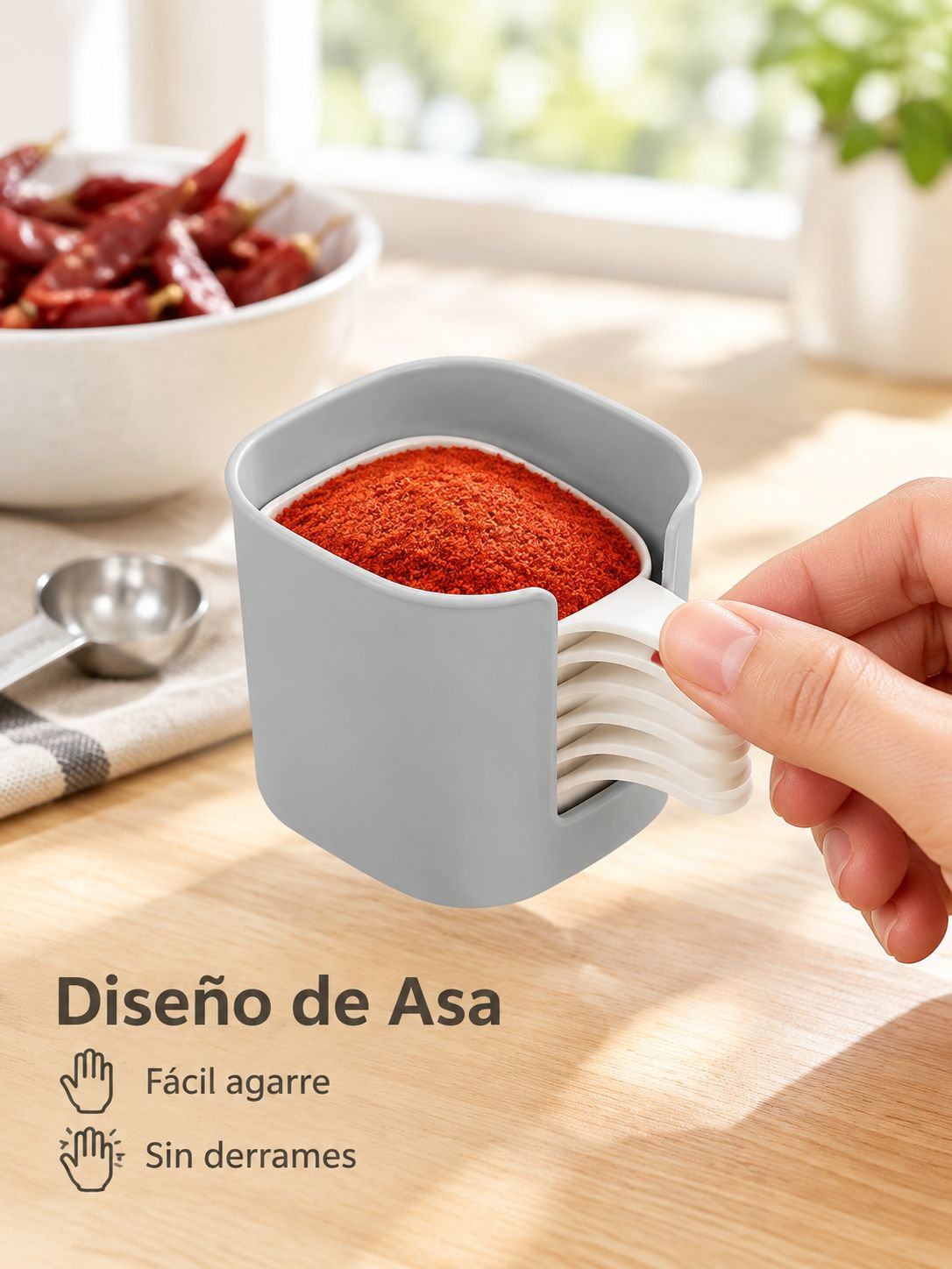 Set de platillos para especias