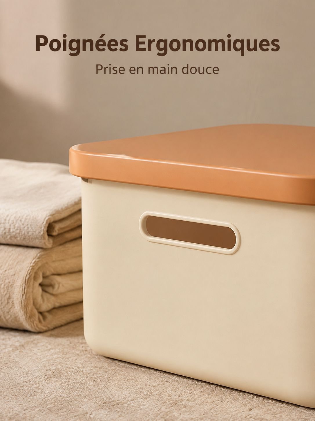 Organisez vos affaires avec cette boîte de rangement pratique