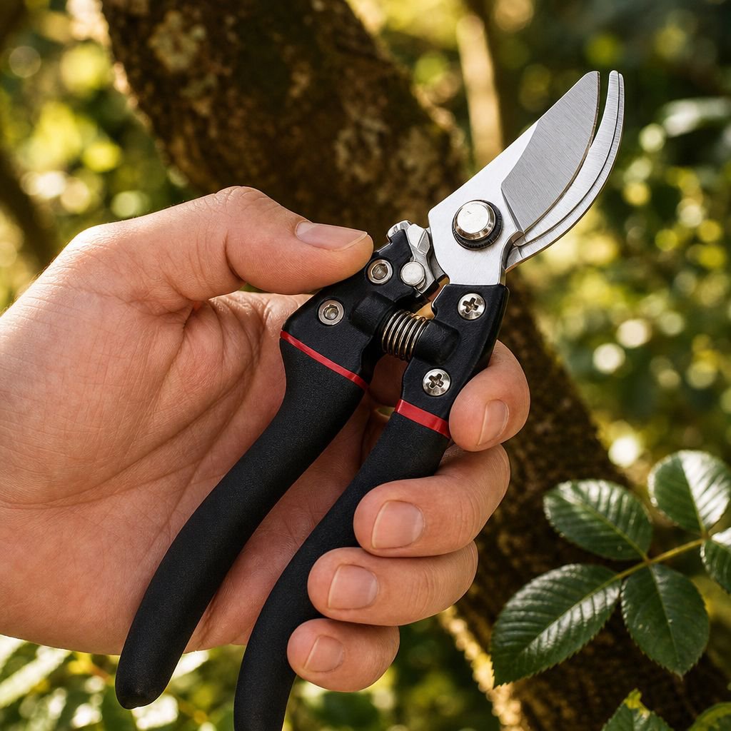 Thickened Stainless Steel Electric Pruning Shears for Roses