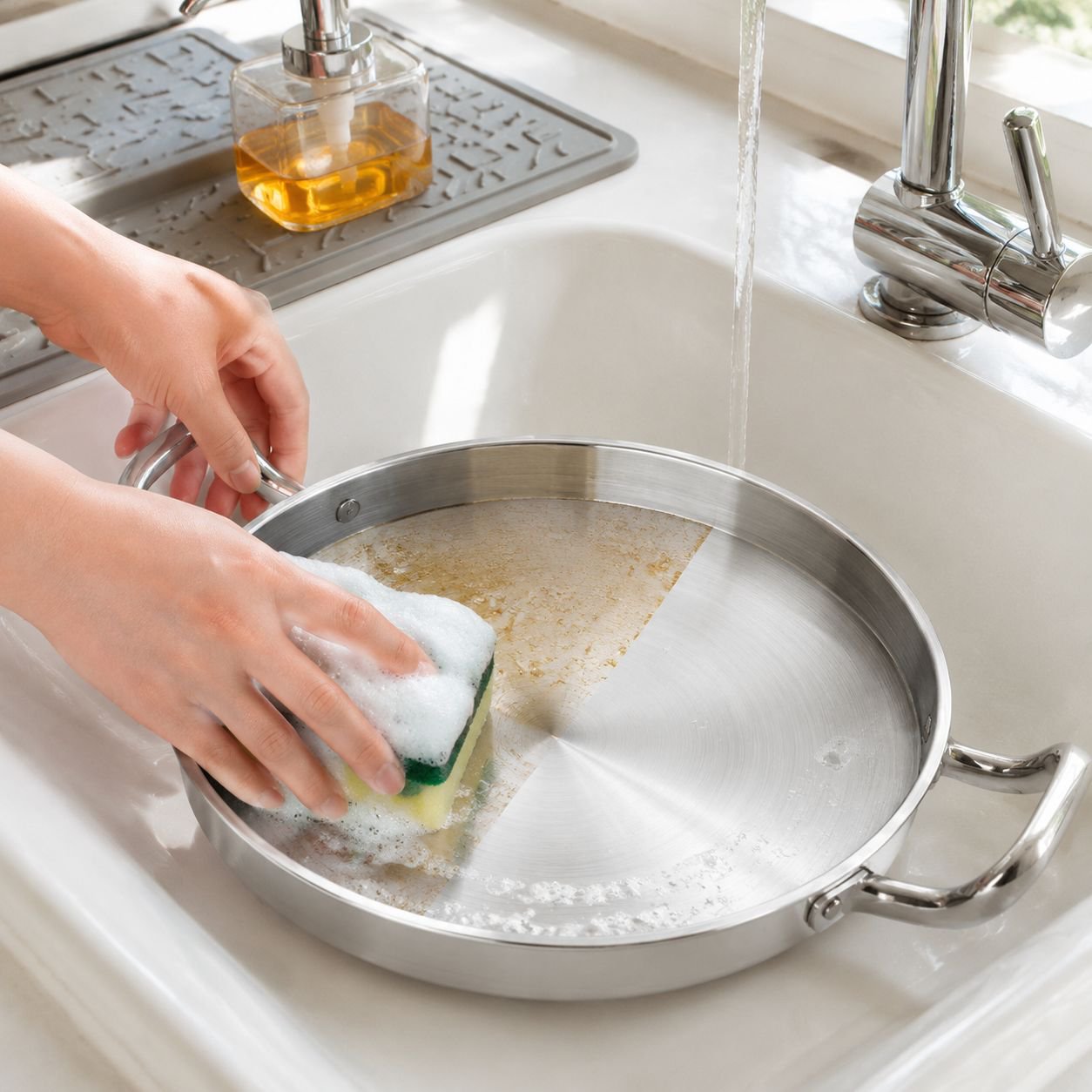 Durable Stainless Steel Pot for Kitchen Use